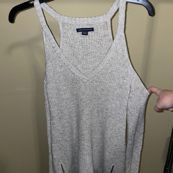 American Eagle Cut Out Hole Sweater - Picture 2 of 3